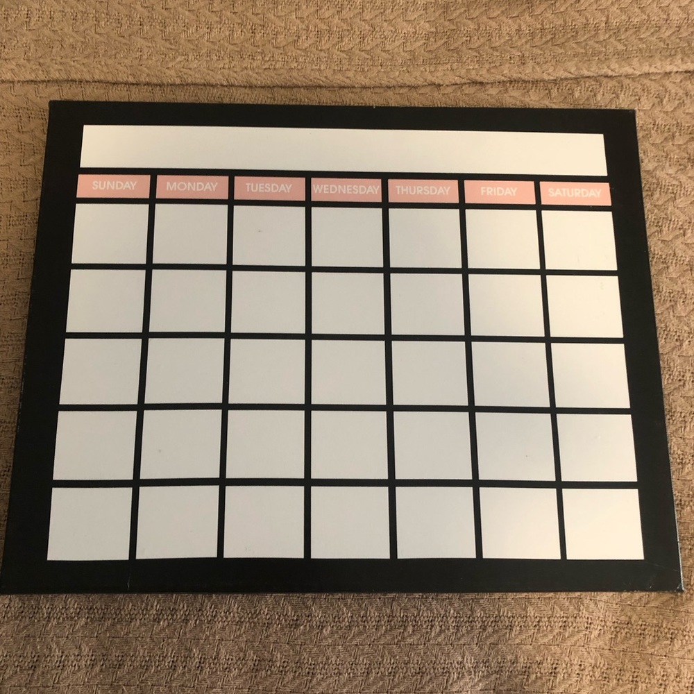 Dry Erase Calendar - Picture 1 of 4